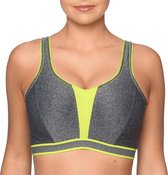 PrimaDonna Sport The Sweater Voorgevormde Sport Bh 6000116 Cosmic Grey - maat 65G