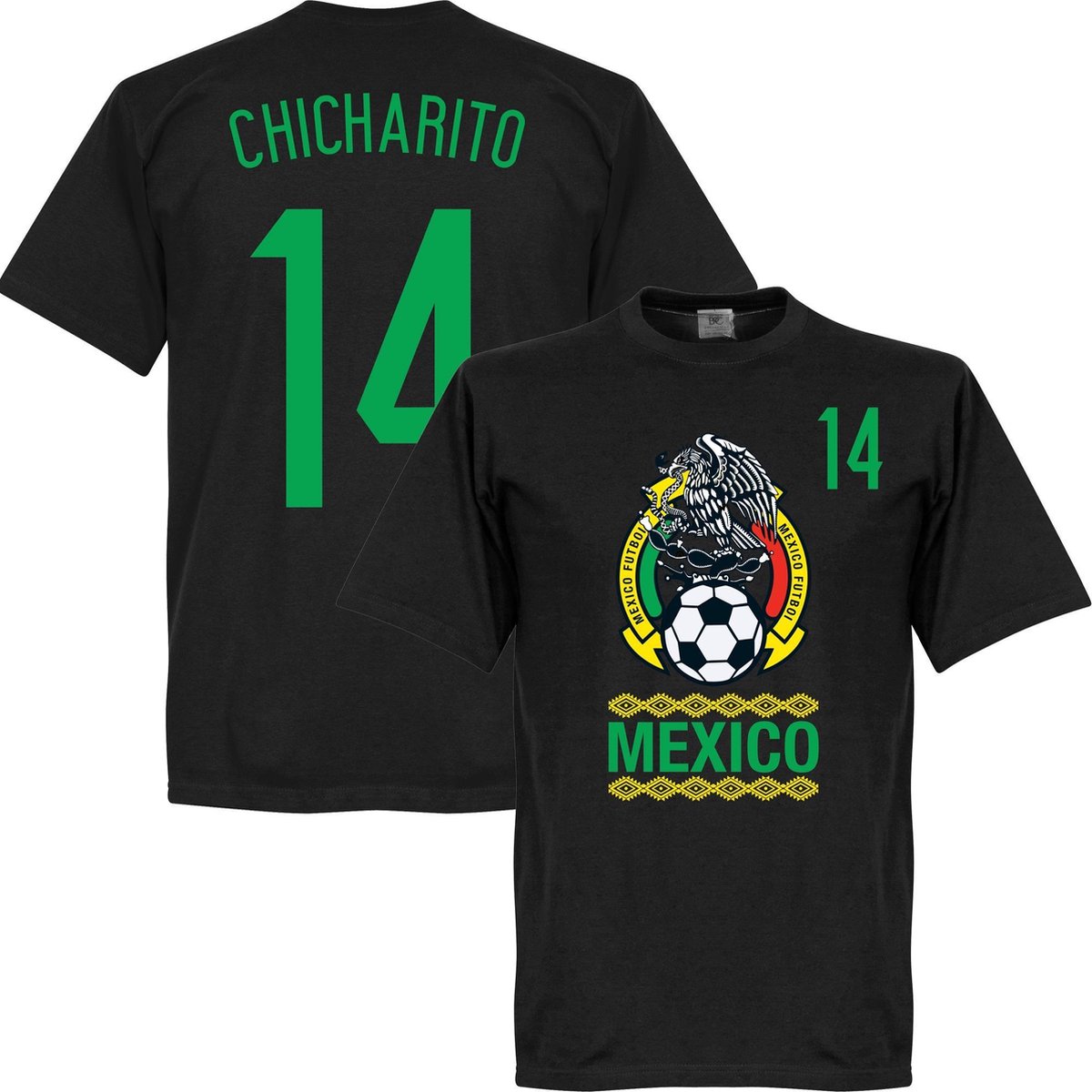 Mexico Chicharito Logo T-Shirt - XXXL