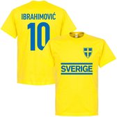 Zweden Ibrahimovic 10 T-Shirt - XL