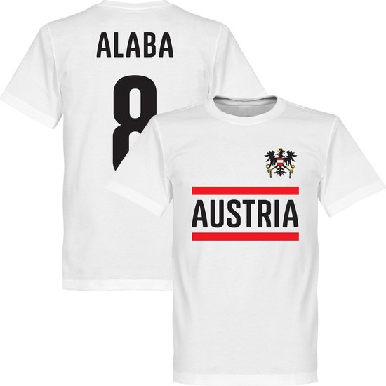 Oostenrijk Alaba 8 Team T-Shirt - XS