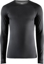Craft Pro Dry Nanoweight Ls M Sport Shirt Hommes - Noir