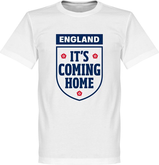 It's Coming Home England T-Shirt - Wit - M