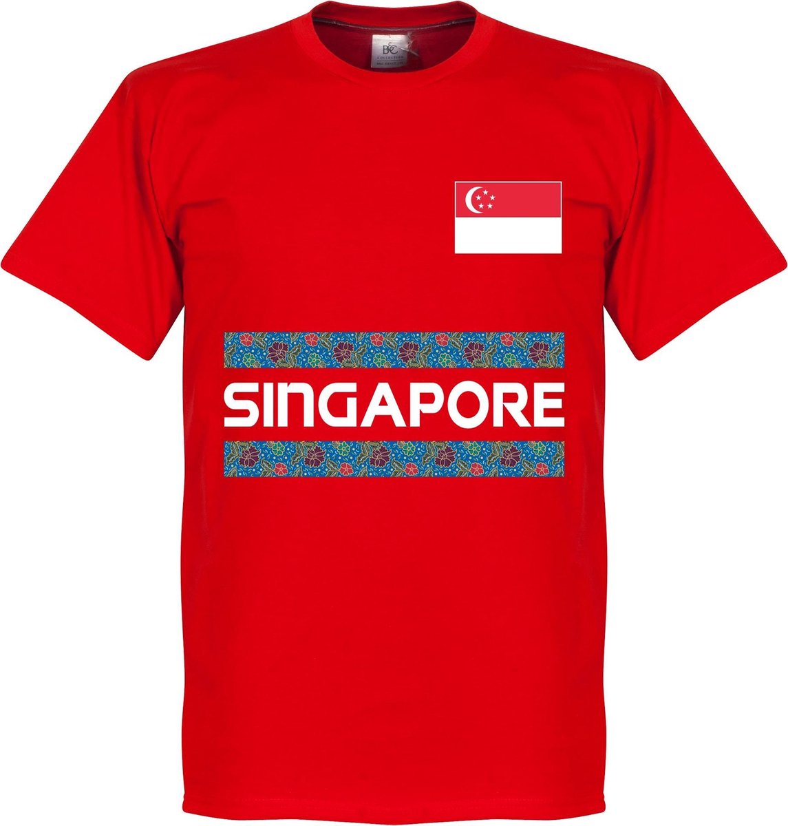 Singapore Team T-Shirt - Rood - M