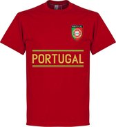 Portugal Team T-Shirt - Rood - L