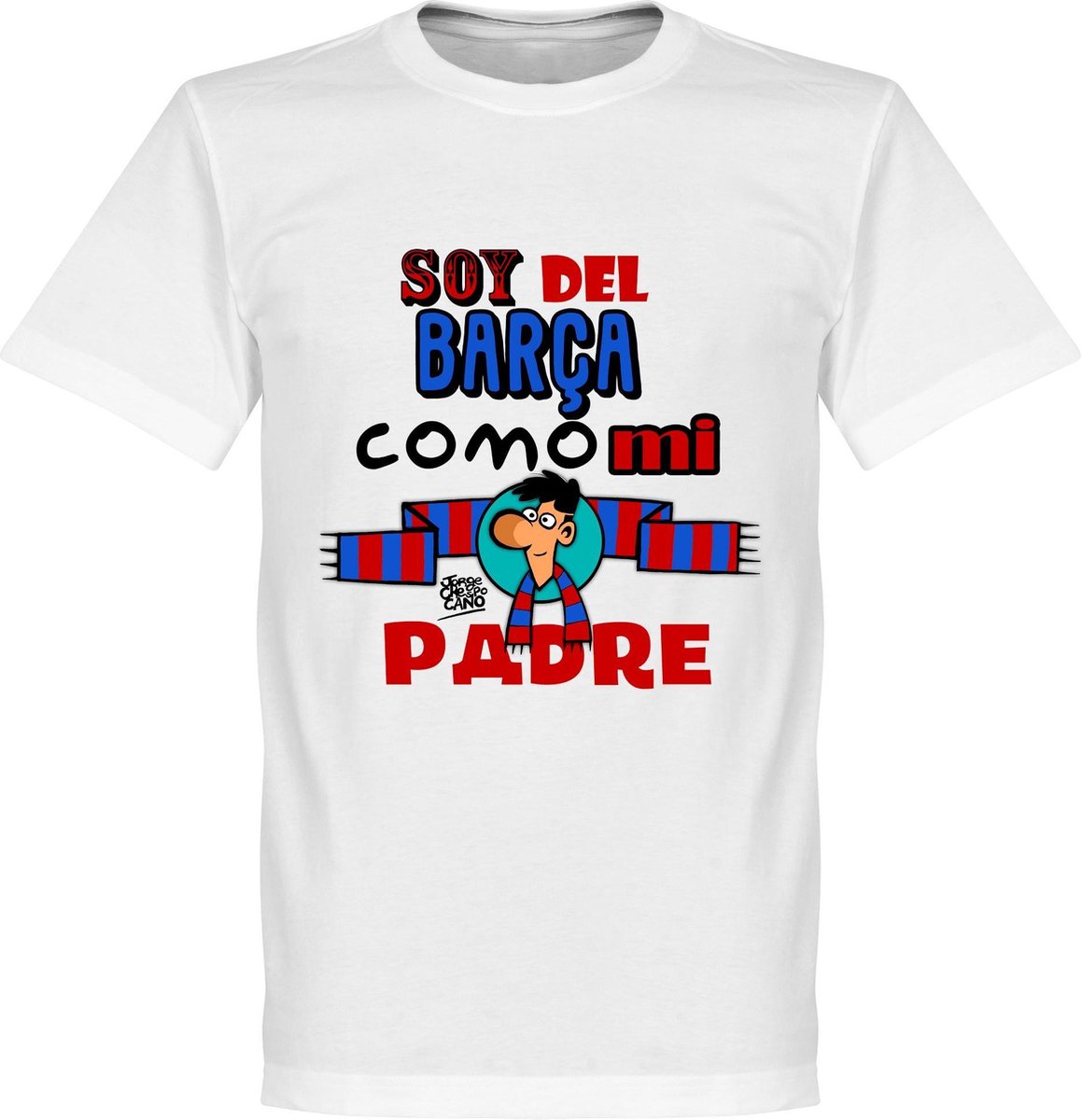 Barca Como mi Padre T-Shirt - XL