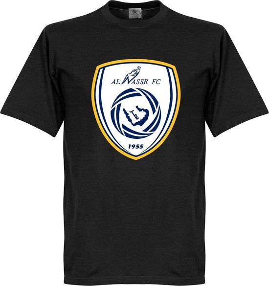 All Nassr Logo T-Shirt - Zwart - M