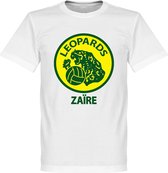 Zaire Leopards T-Shirt - Wit - M