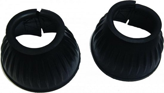QHP Springschoenen rubber Zwart L QHP Springschoenen rubber Zwart L