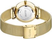 CLUSE CL18109 LA Bohème Mesh - Horloge - Staal - Goudkleurig - Ø 38 mm