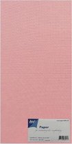 Joy!Crafts Karton linnen - 15x30cm - 20stuks - Roze