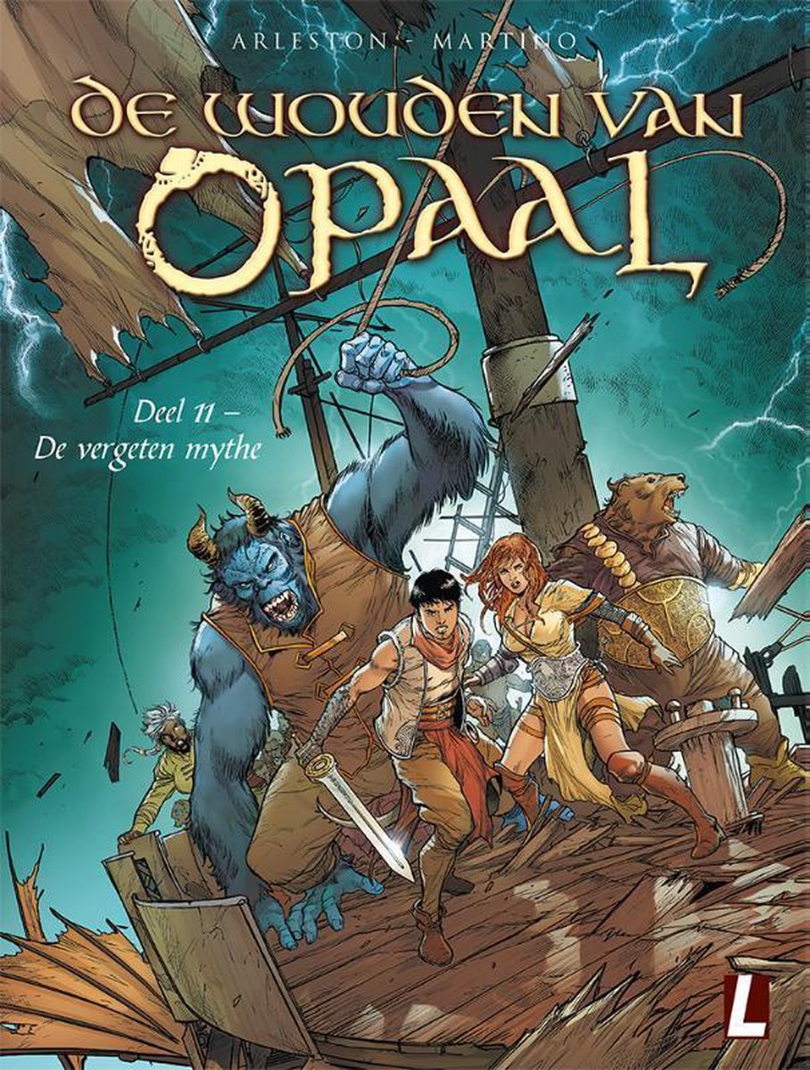 Cover van De Wouden van Opaal 11: De Vergeten Mythe