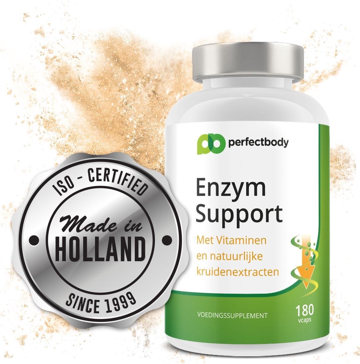 Enzym Support - 180 Vcaps - PerfectBody.nl