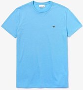 Lacoste Heren T-shirt - Lichtblauw - Maat S