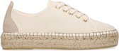 Manfield - Dames - Canvas espadrille sneakers - Maat 39