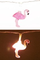 Verlichtingssnoer 160 cm voorzien van 10 lampen flamingo
