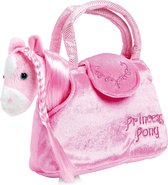 Knuffeldier Pony Paulina in tas