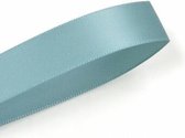 Satijn Lint 22mm (2,2cm) | Satijnlint | Nijl Blauw (331) | Luxe Dubbelzijdige Kwaliteit | Cadeau Lint | Kerstlint | Rol van 22,85 Meter