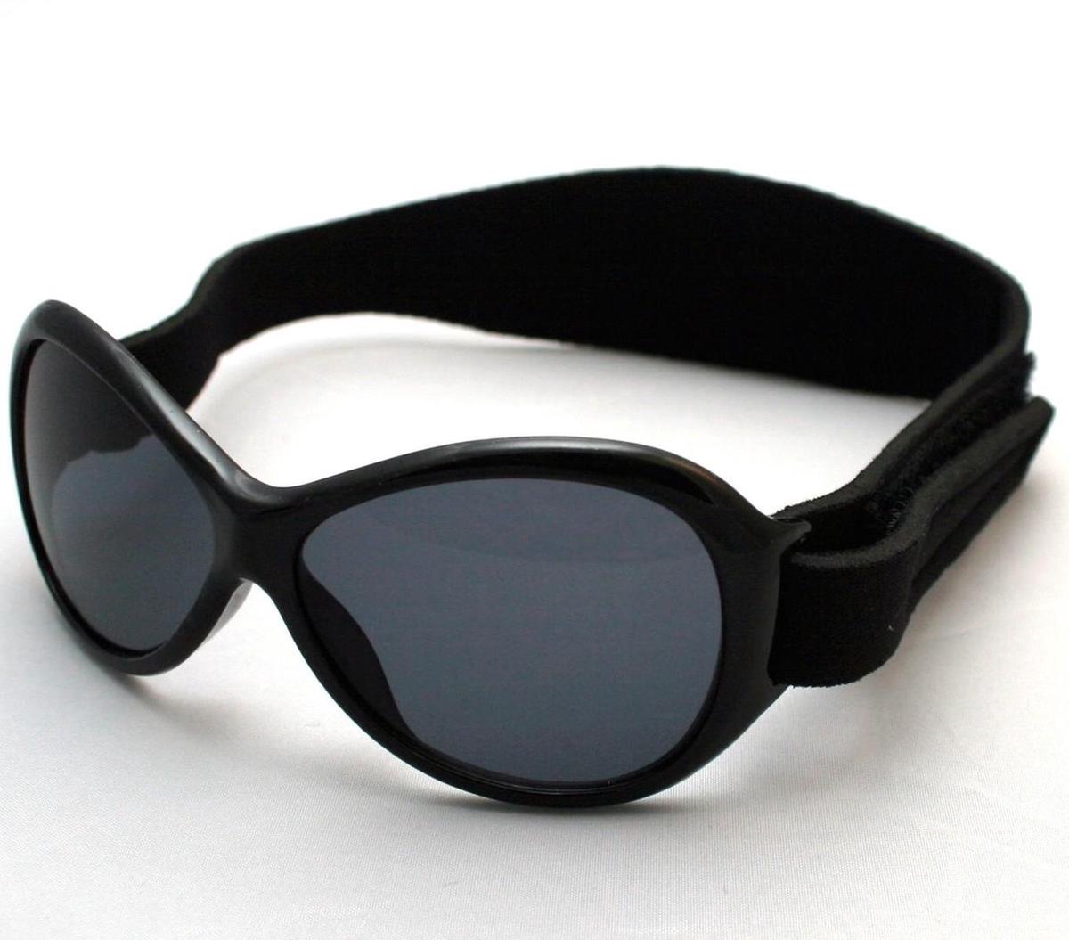 Banz - UV-beschermende zonnebril voor kinderen - Retro - Zwart - maat Onesize (0-2yrs)
