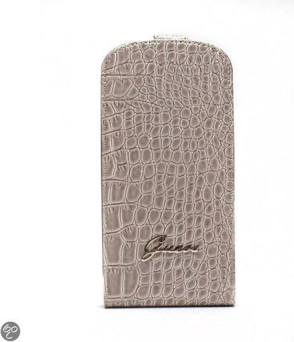 Samsung Galaxy S3 Neo/Galaxy S3 hoesje - Guess - Beige - Kunstleer