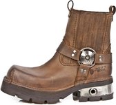 New Rock Enkellaars -45 Shoes- M-1605-S2 Bruin