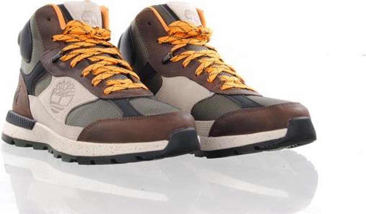 field trekker low hiker voor heren in bruin