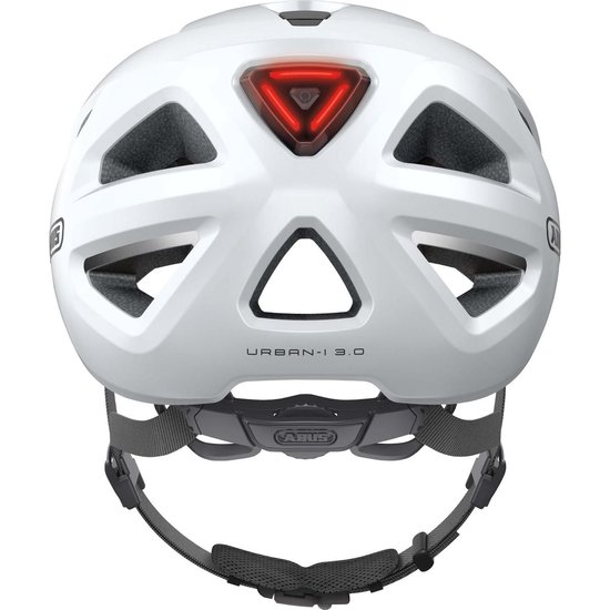 Fietshelm Abus-I 3.0 Polar White Maat M - 52-58cm van Merkloos — afbeelding 2