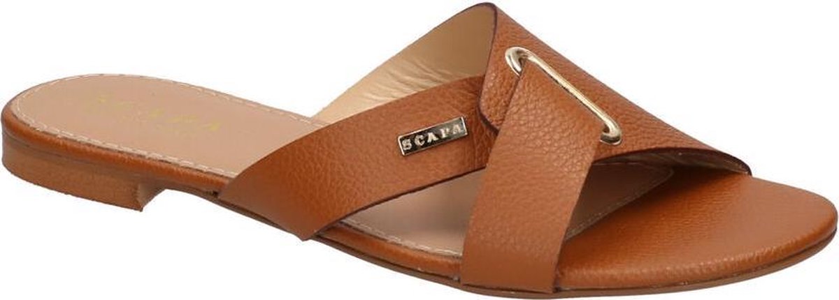 Slippers cognac dames new arrivals