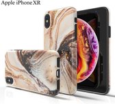 Apple iPhone XR Marmor Mix Design Back Cover Hoesje - Multi kleur