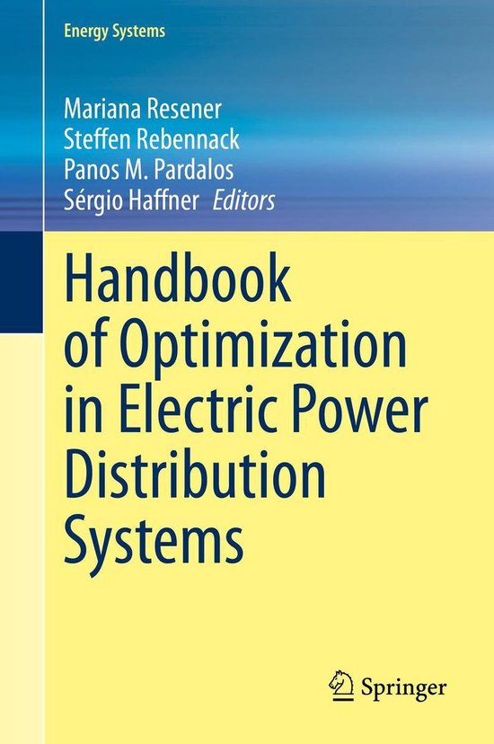 Energy (R0) - Handbook of Optimization in Electric Power Dis ... - cover