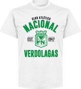 Atletico Nacional Established T-Shirt - Wit - XS