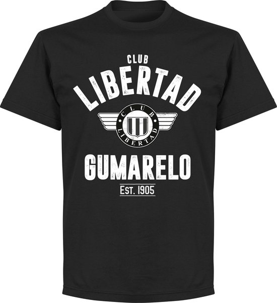 Club Libertad Established T-Shirt - Zwart - 4XL