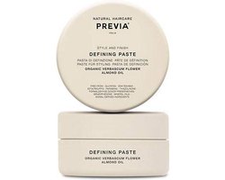 Previa Natural Haircare Pasta Style and Finish Defining Paste