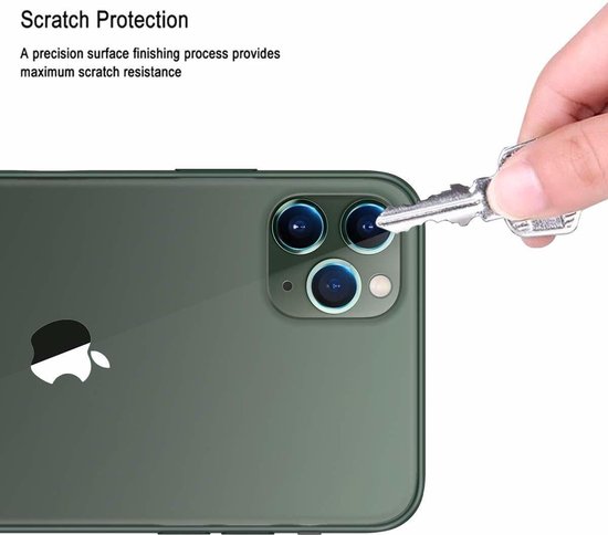 geschikt voor Apple iPhone 11 Pro Max camera lens protector | bol.com