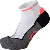 Mico Woman Running Socks Argento XT2 licht gewicht wit/fucsia maat L