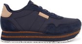 Woden Nora Blauwe Sneakers Dames 39