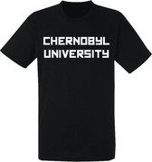 Universiteit van Chernobyl t-shirt | grappig|heren | studie | maat L