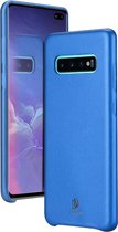 Samsung Galaxy S10 Plus hoes - Dux Ducis Skin Lite Back Cover - Blauw