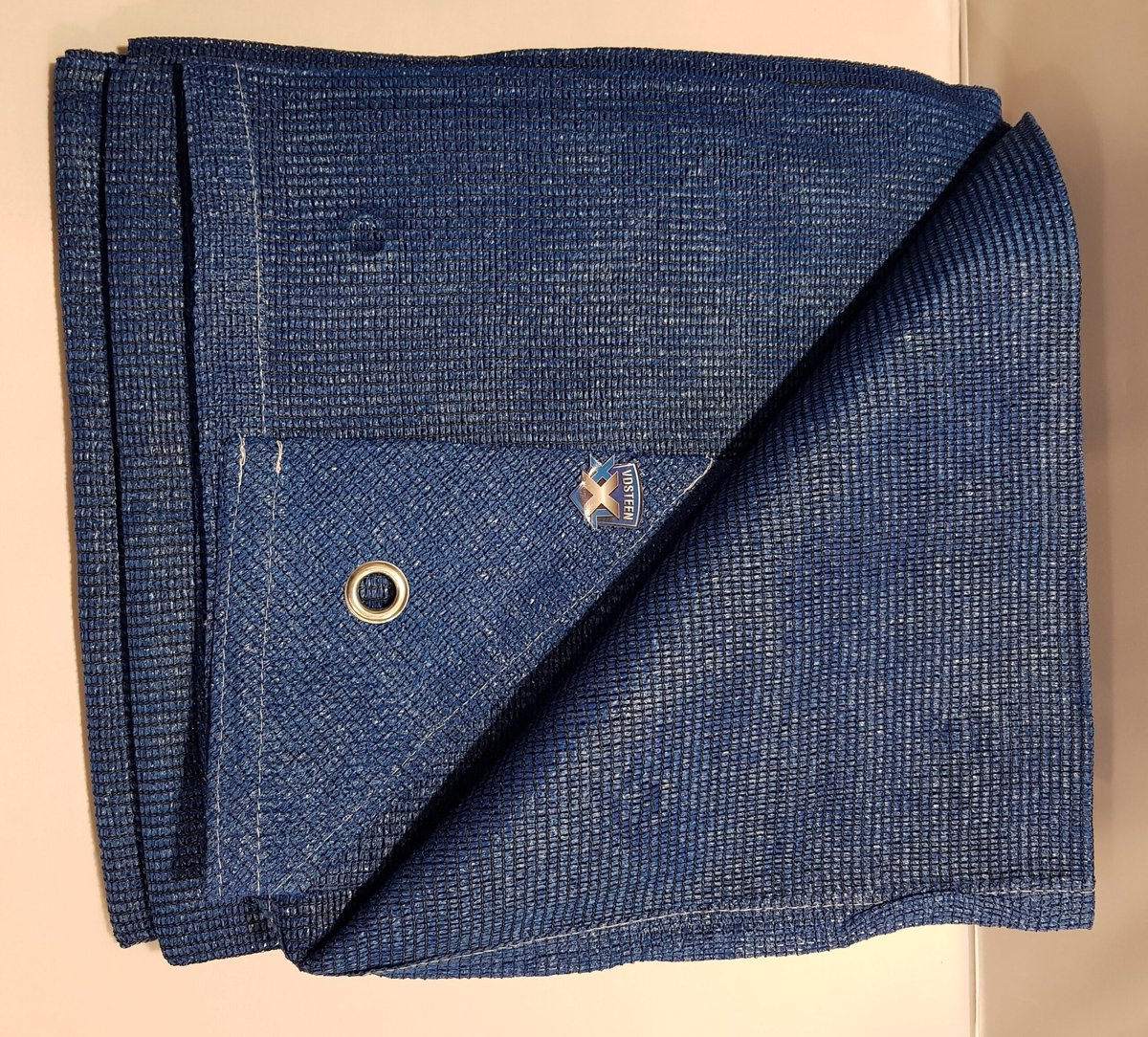 Netten voor Bouwwerfhekken / Hekwerknetten - 1.80 m x 3.45 m - 345 cm - blauw - Per doos