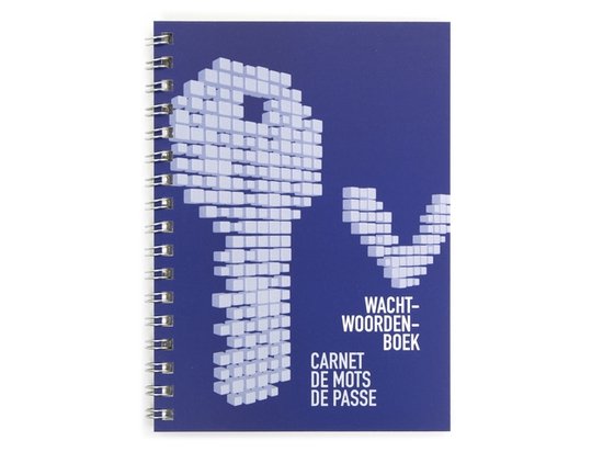 Kangaro wachtwoordenboek - spiraal - 64 bladzijde - 105x147mm - blauw - K-59191002