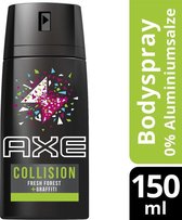 Axe Deospray – Collision Fresh Forest & Graffiti 150 ml - 6 stuks