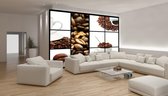 Coffee Cafe Photo Wallcovering