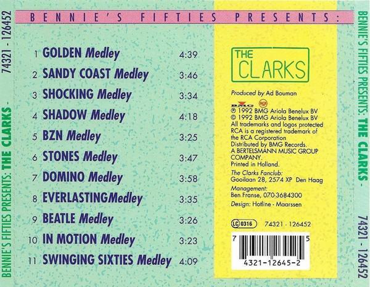 Clarks, The Clarks | CD (album) | Muziek | bol.com