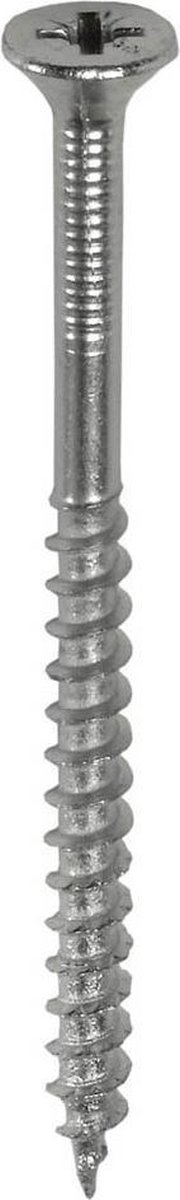 HECO FIX plus schroeven verzinkt Pozidrive PZ-3 platverzonken kop 6 x 100 mm 100 stuks