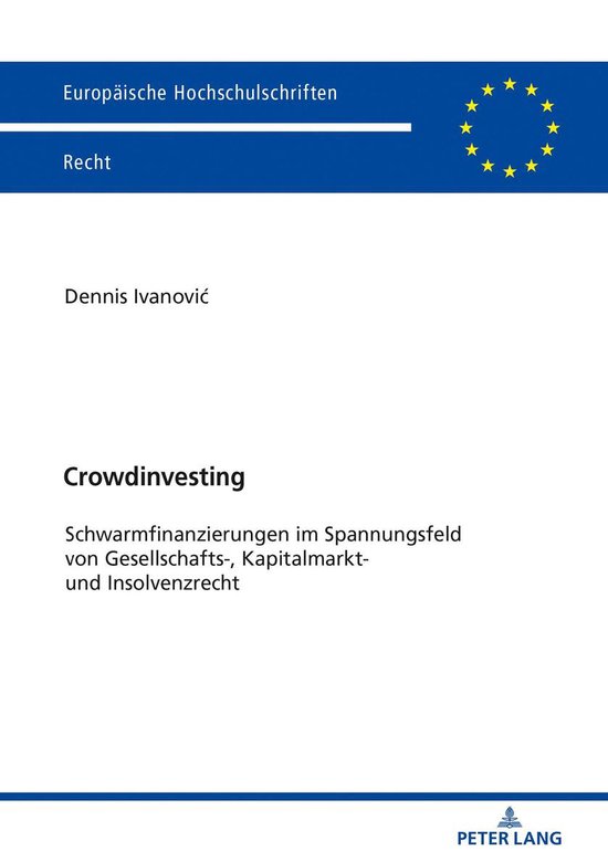 Europaeische Hochschulschriften Recht 6134 - Crowdinvesting - cover