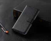 P.C.K. Hoesje/Boekhoesje/Bookcase luxe zwart geschikt voor Samsung Galaxy A51 MET GLASFOLIE