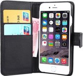 iPhone 7 plus wallet case cover - zwart