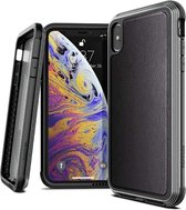 X-Doria Defense Lux cover - zwart leder - voor iPhone Xs Max