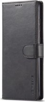 Samsung Galaxy S20 Plus Retro Book Case Portemonnee Hoesje Zwart