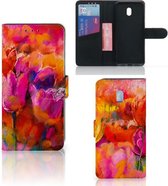 Hoesje Xiaomi Redmi 8A Tulpen