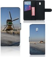 Xiaomi Redmi 8A Flip Cover Schaatsers Friesland